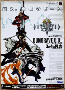 Gungrave RARE PS2 51,5 cm x 73 cm Japanese Promo Poster #4 - Bild 1 von 1