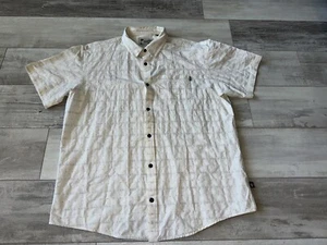 Howler Bros Shirt Mens XL  Geometric Short Sleeve Button Up Casual Arrows Cotton - Picture 1 of 11
