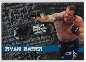 2010 TOPPS UFC MAIN EVENT TAPOUT FIGHTER WORN RELIC Ryan Bader #TTRRB - Picture 1 of 1