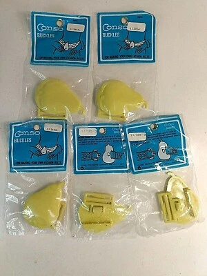  Lote de 5 hebillas de consola "para hacer tus propios cinturones de moda"-plástico Foto 1 de 4