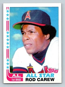 1982 Topps #547 - Rod Carew - California Angels - All Star Karriere Highlights - Bild 1 von 2