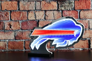 Luz LED Infinity Logo NFL - Buffalo Bills - Imagen 1 de 5