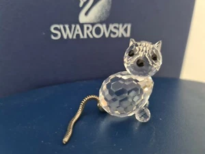 CRISTALLO SWAROVSKI 'GATTO IN MINIATURA' SENZA SCATOLA - Foto 1 di 2