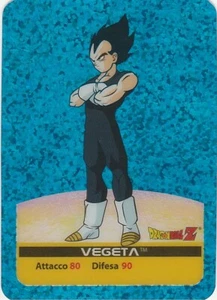Lamincards Dragon Ball Z Edibas Serie Platino VEGETA N Z14 Zaffiro - Picture 1 of 2