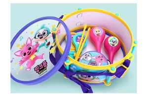 Pinkfong Wonderstar Musical Instrument Set Play Maracas - Korea Toys - Picture 1 of 9