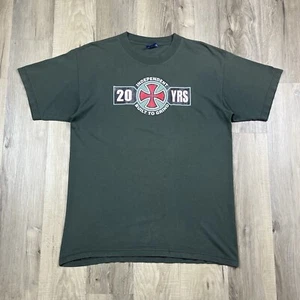 Camiseta Independent Trucks Vintage Años 90 HECHA EN EE. UU. 20 Años Patinador Para Hombre Grande - Imagen 1 de 9