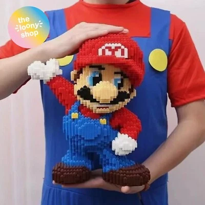LEGO 35cm Giant Super Mario Small Particle Building Blocks Adults Kids Puzzle Gift