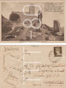 COLLI EUGANEI - ROVINE DEL CONVENTO DI VENDA - TEOLO (PADOVA) 1937 - Imagen 1 de 1