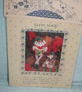 All Cooped Up Elfin Magic Pattern Jolene Cox Elf Holiday New Fast Shipping - Picture 1 of 3