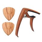Acoustic Folk Classical Guitar Capo Tuning Clamp And Picks