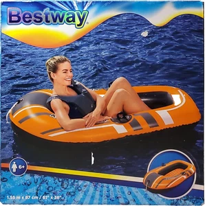 Boat Inflatable Bestway Kondor Elite 1000 One-Man Raft 64 x38 Heavy Duty Handles - Picture 1 of 3
