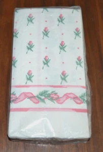 Paper Napkins WAVERLY TEAROSE Buffet Guest NIP 20 ct 3-ply SHABBY CHIC Vtg USA - Imagen 1 de 4
