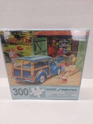 Quebra-cabeça Bits and Pieces "Washing Grandpa's Car" 300 peças Trevor Mitchell  - Imagem 1 de 4