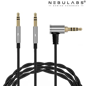 HIFIMAN HE400S HE-400i (3.5mm to Dual 2.5mm) Silver Copper 6N OCC Version - 4ft - Picture 1 of 4
