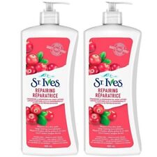 2x St. Ives Repairing Body Lotion Cranberry and Grapeseed Oil