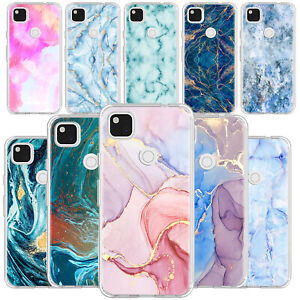 Case ShockProof Marble Phone TPU Cover For Google Pixel 7 6A 6 Pro 5A 4A 4 XL 3A