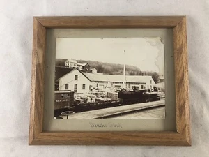 Mack's Shed Hardwick Vermont, granito, foto armadio, Boston & Maine Railroad - Foto 1 di 8
