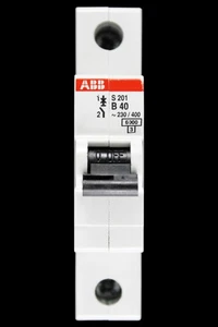ABB 40AMP CURVA B 6kA MCB INTERRUTTORE 2CDS251001R0405 S201 - Foto 1 di 6
