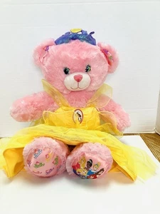 Vestido Build-A-Bear Disney Princesa Oso con Corona Amarilla Bella 16 pulgadas - Imagen 1 de 8