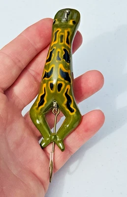 ¡Rana Heddon Luny de colección! c. 1927 ~ ¡Slick! Foto 1 de 4