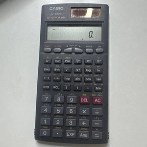 Casio FX 300w Scientific Calculator Solar Power Works No Cover - Picture 1 of 2