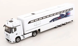 1:43 Premium Collectibles Mercedes Actros race transporter Williams - Picture 1 of 3