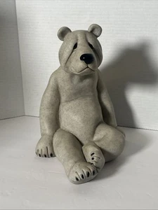Second Nature Design Quarry Critters BIG BUD Black Bear Large Figurine Yr 2000 - Imagen 1 de 7