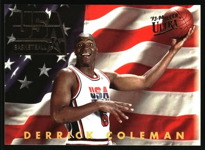 Fleer Ultra 1993-94 - Derrick Coleman Team EE. UU. #361 Foto 1 de 2