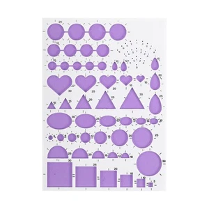 Paper Quilling Template Boards, 8.3 x 5.9 Inch Quilling Board, White - Picture 1 of 6