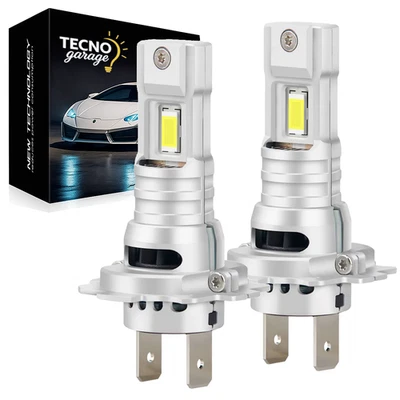 COPPIA LAMPADINE H7 LED | 120W | LUCE BIANCA 6500K | VENTOLA | GARANZIA 12 MESI - Immagine 1 di 4