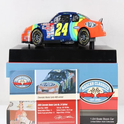 JEFF GORDON 2000 ACCIÓN #24 RICHMOND RACE WIN DUPONT CHEVY/876 HECHO ¡MEGA RARO! Foto 1 de 4