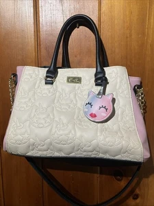 Bolso de Mano Luv Betsey por BETSEY JOHNSON Unicornio Gato CARTERA Doble Mango Superior - Imagen 1 de 11