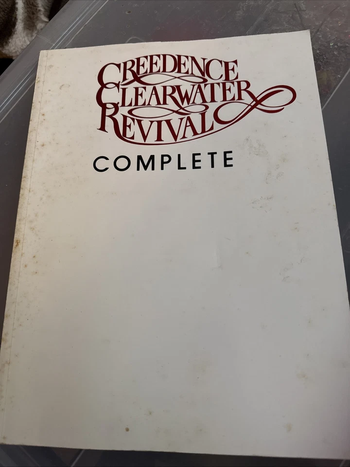 Libro de canciones completo Creedence Clearwater Revival partituras de colección Foto 1 de 3