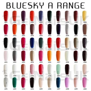 Bluesky Gel Nail Polish A Range 01 - 60 UV/LED Soak Off 10ml Bottle FREE POSTAGE - Picture 1 of 65