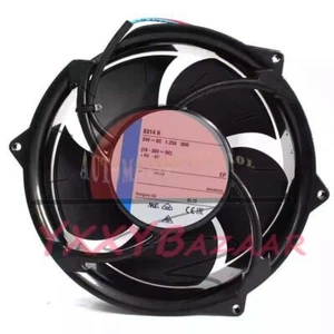 1PC New 6314H DC 24V 1.25A 30W 172*172*51mm 2-wires Inverter Cooling Fan~ - Afbeelding 1 van 2