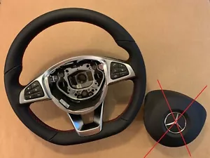 Mercedes C117 C156 C166 C172 C176 C218 C231 C292 AMG Pack Steering Wheel VIBRO - Picture 1 of 12