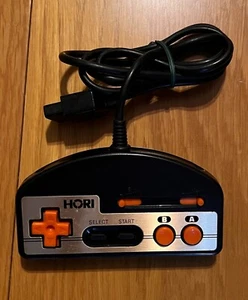 Famicom Hori Commander Gamepad Model HJ-10 Turbo Controller Black - Picture 1 of 2