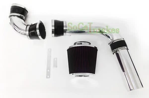 Black 3pc cold Air Intake Kit&Filter For 94-97 Chevy Camaro Z28 5.7L - Picture 1 of 1
