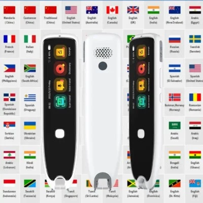 Portable 112 Languages Translation Pen Voice Scan Instant Text Scan & Reading - Image 1 of 4