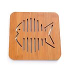 Functional Wooden Coasters And Table Placemat With Natural Wood Pattern