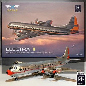 X SCALE X1440 1/144 ELECTRA II MEDIUM RANGE TURBOPROP PASSANGER AIRLINER KIT - Bild 1 von 6