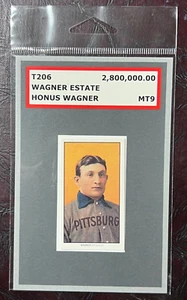 REPRINT HONUS WAGNER T206 Mint Uncirculated Limited Edition w/ COA & Sealed!! - Picture 1 of 2