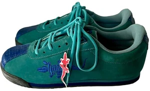 Slick Exotica "Twenty" Dos Tonos Azul Cuero Zapatos Confort Para Hombre Talla 10 - Imagen 1 de 12