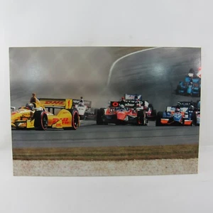 2013 Ryan Hunter-Reay Tristan Vautier Charlie Kimball Posterior 17x22 Foam Board - Picture 1 of 7