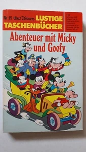 PRIMERA EDICIÓN Divertidos Libros de Bolsillo Nº15 Aventuras con Mickey y Goofy - EXCELENTE Z1 - Imagen 1 de 3