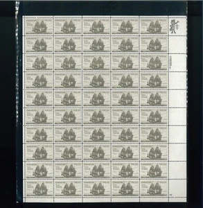 United States 20¢ Concord Galleon Ship Postage Stamp #2040 MNH Full Sheet - Picture 1 of 1