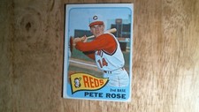 1965 Topps baseball card # 207 Pete Rose EXNM Beautiful card