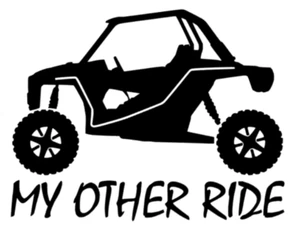 Pegatina Quad my other Ride pegatina coche coche - Imagen 1 de 3
