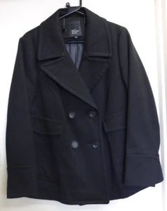 Black Size 16 Betty Jackson Black Ladies Coat (BRY) - Picture 1 of 5