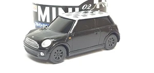 DyDo BMW MINI COOPER BLACK Pullback Car Toy Model Approx 1/64 - Picture 1 of 3